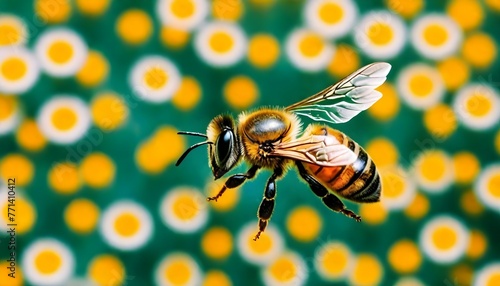A coloful honey bee (85)