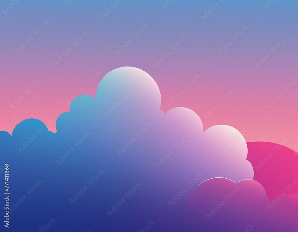 gradient colorful sky and clouds gradient colorful sky and clouds