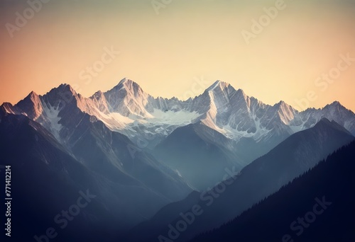 70s-Serene-mountain-range-at-sunset-majestic-peaks (8)