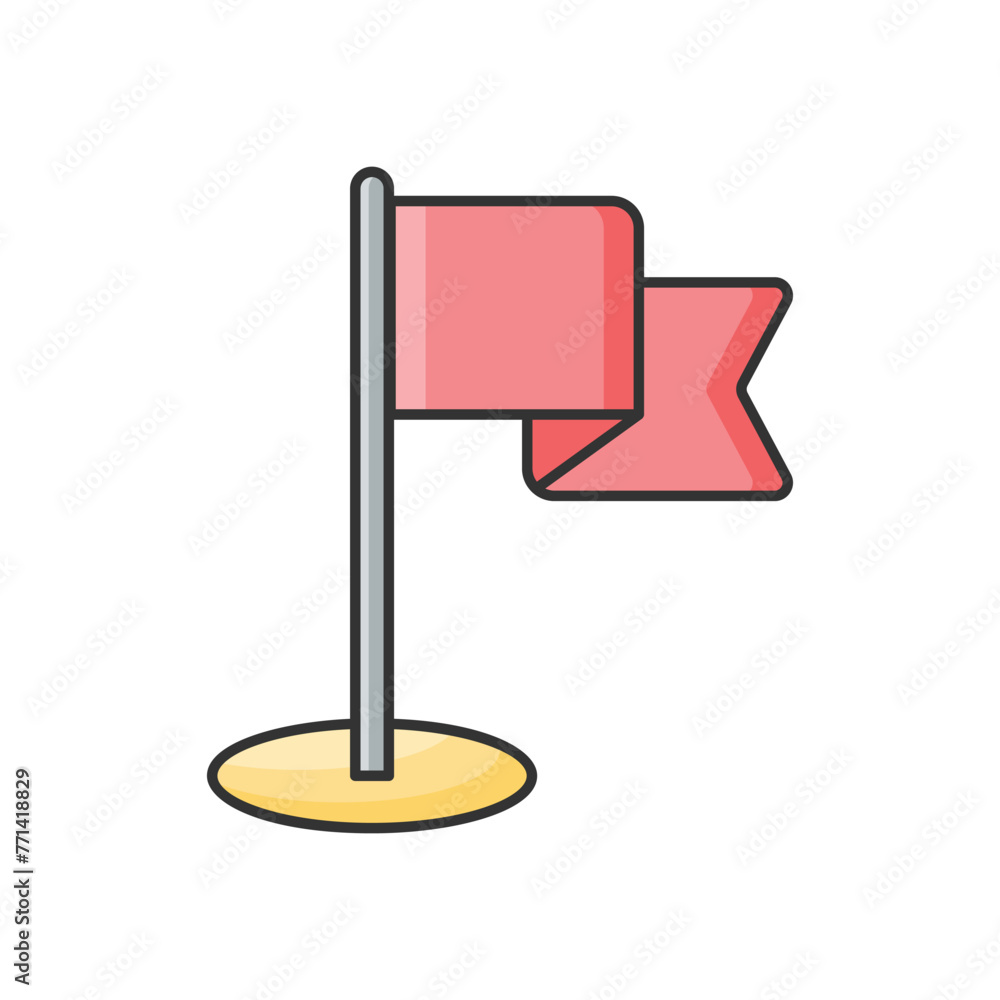 Destination vector icon Destination vector icon