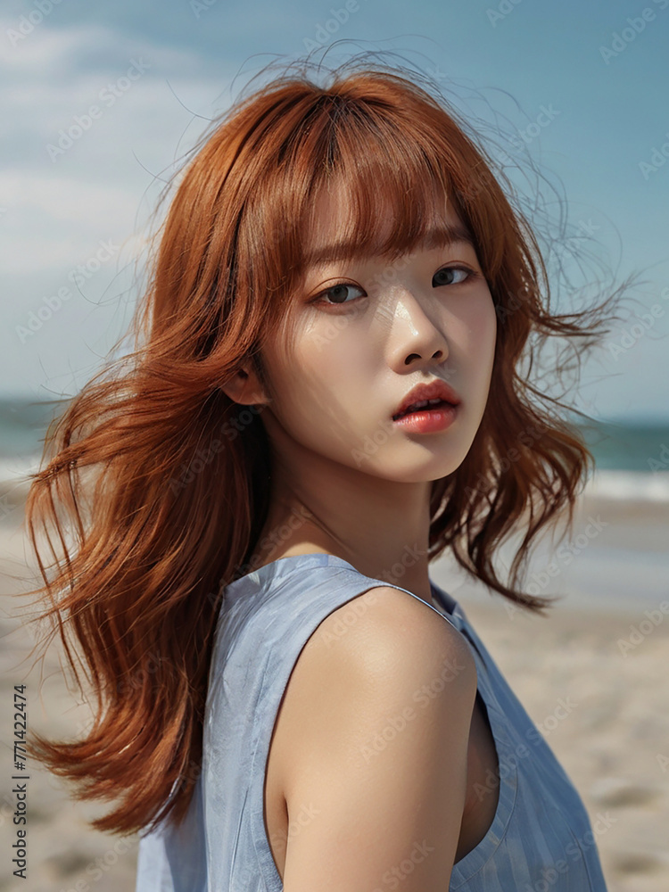 young girl model on the beach 9 young girl model on the beach 9