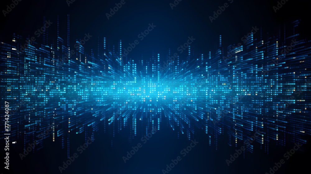 Abstract binary background for digital activity Abstract binary background for digital activity