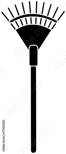 farm illustration rake silhouette garden logo shovel icon gardening outline work equipment agriculture spade tool gardener nature plant spring shape farming trowel horticulture for vector graphic back