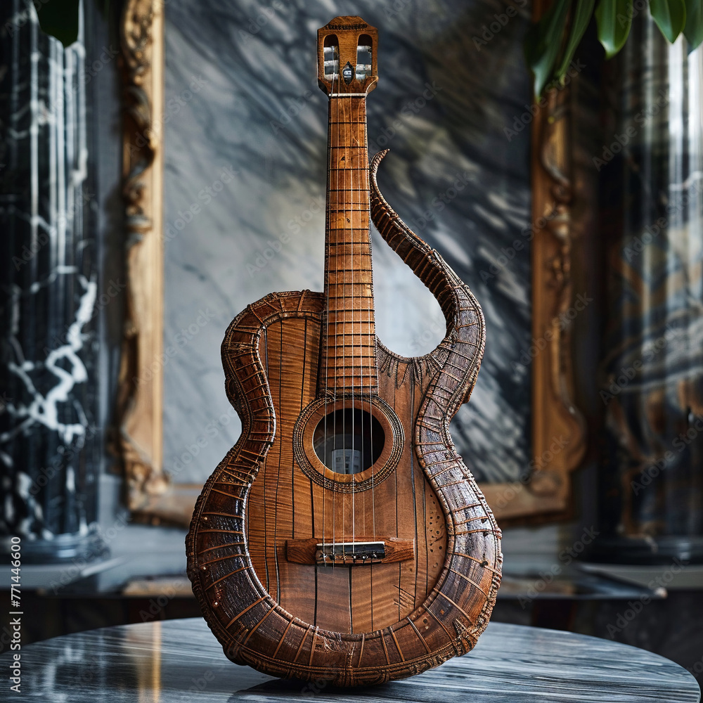 A guitar that weaves stories instead of songs A guitar that weaves stories instead of songs