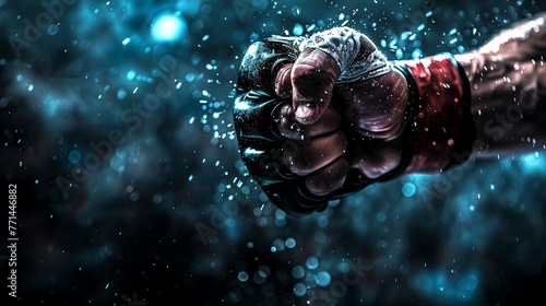 An MMA competition serves as a platform to showcase a wide range of fighting styles.