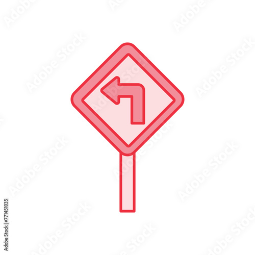 Traffic Sign vector icon
