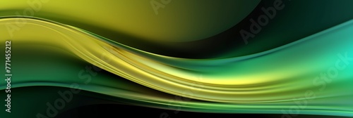 Closeup green, green ligt, yellow abstract background suitable for modern and colorful designs, backgrounds, social media posts, and artistic projects aspect ratio 3:1