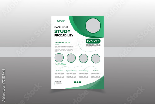 Creative Flyer Design Modern Style Tamplate