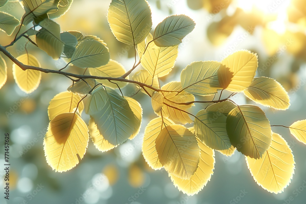 tree foliage in beautiful morning light with sunlight in summer tree foliage in beautiful morning light with sunlight in summer