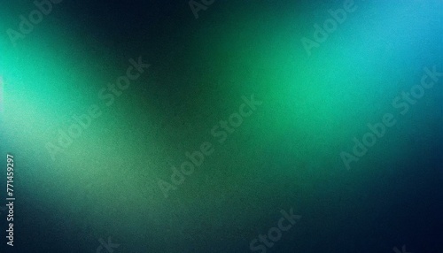 Enigmatic Depths: Dark Green Blue Glowing Gradient Texture"