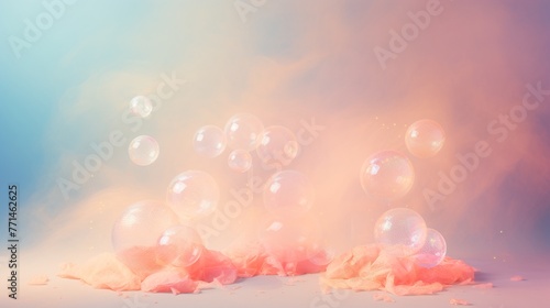 Glowing orbs of enthusiasm, isolated background, product mockup, commercial ad