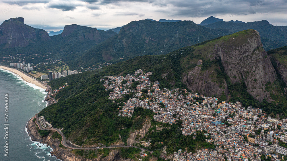 Rio de Janeiro drone view