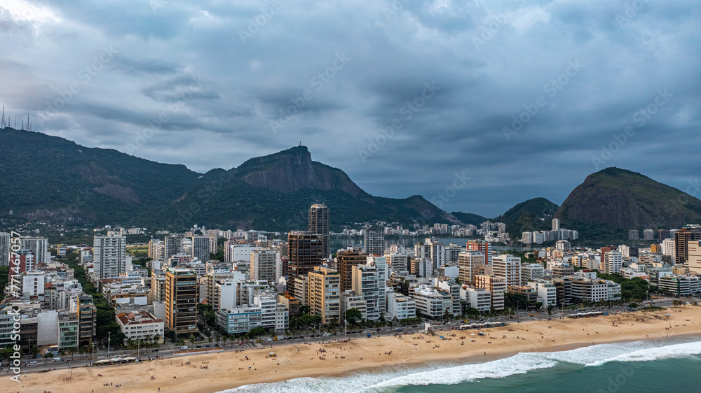 Fototapeta premium Rio de Janeiro drone view