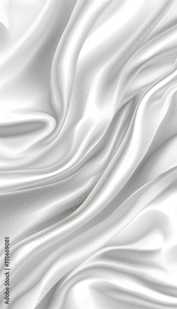 Obraz premium White Silk Background