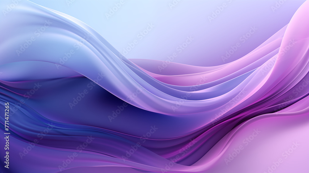 Fototapeta premium Abstract Blue and Purple Fluid Background for Creative Design