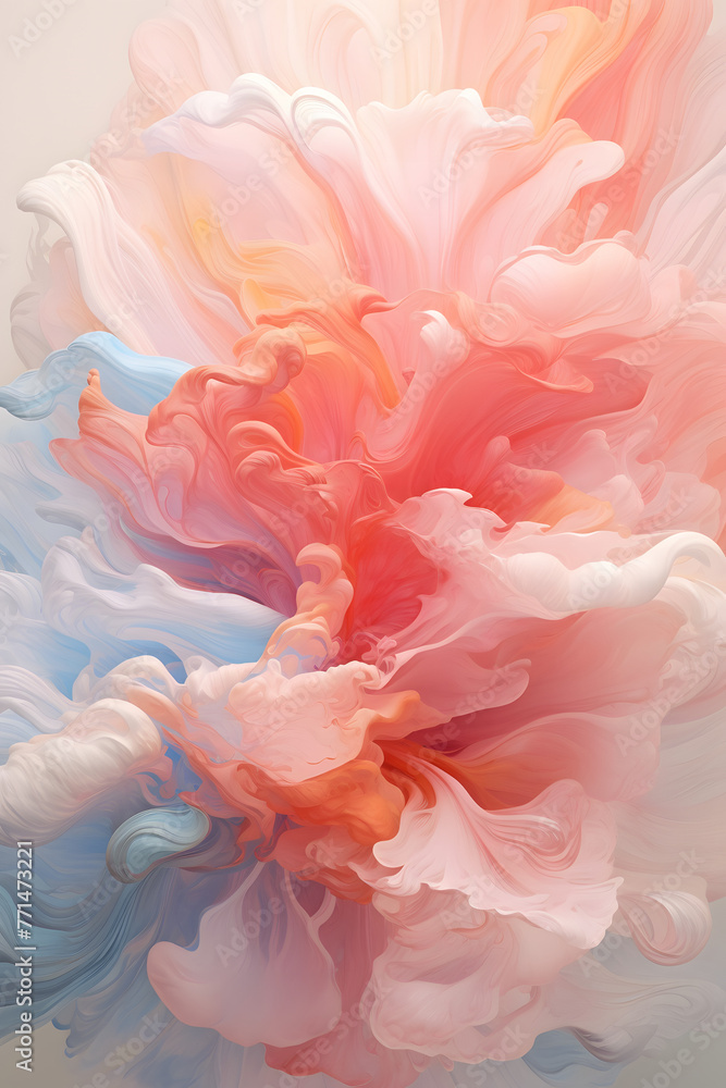 Vibrant Abstract Painting Wallpaper