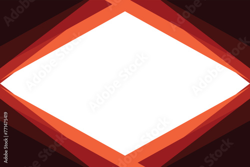 4 orange red black style abstract red corner element sports gaming natural social media design vector, red black corner background with space for text photo