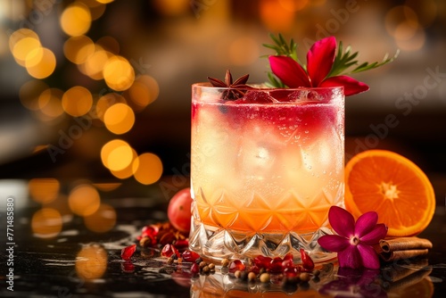 Cocktails and Soft Drinks - fruit mixed soft drink