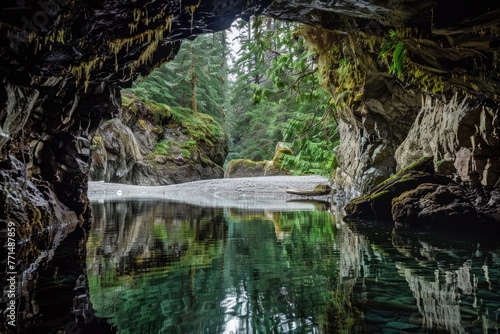 Exploring the Wonders of Upana Caves, Gold River in Island's Breathtaking Wilderness