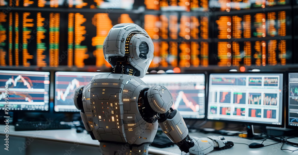 Robot using computer to trade stocks or Trade Cryptocurrency Robot using computer to trade stocks or Trade Cryptocurrency