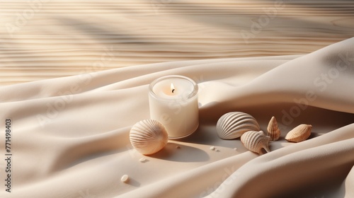 Background with candele for SPA (ID: 771498403)