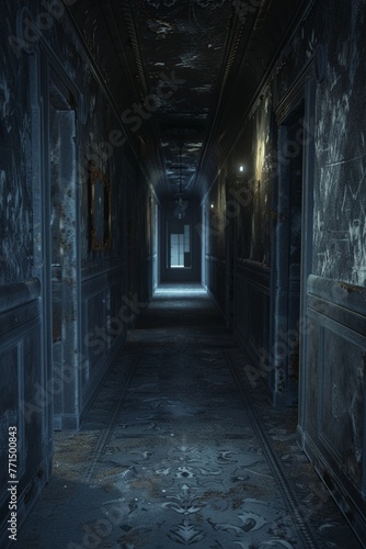 Shifting Mansion Walls An ever-changing labyrinth of corridors and rooms, its layout defying logic as it traps unwary explorers within its endless halls