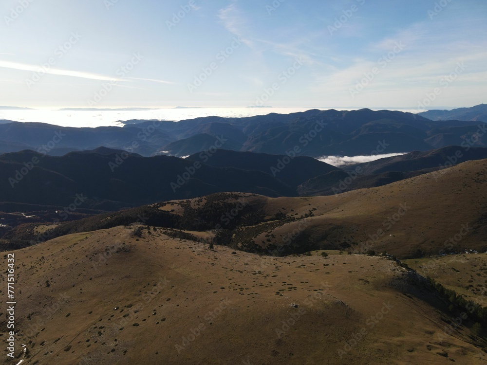 the mountain range in the Spanish Pyrenees the mountain range in the Spanish Pyrenees