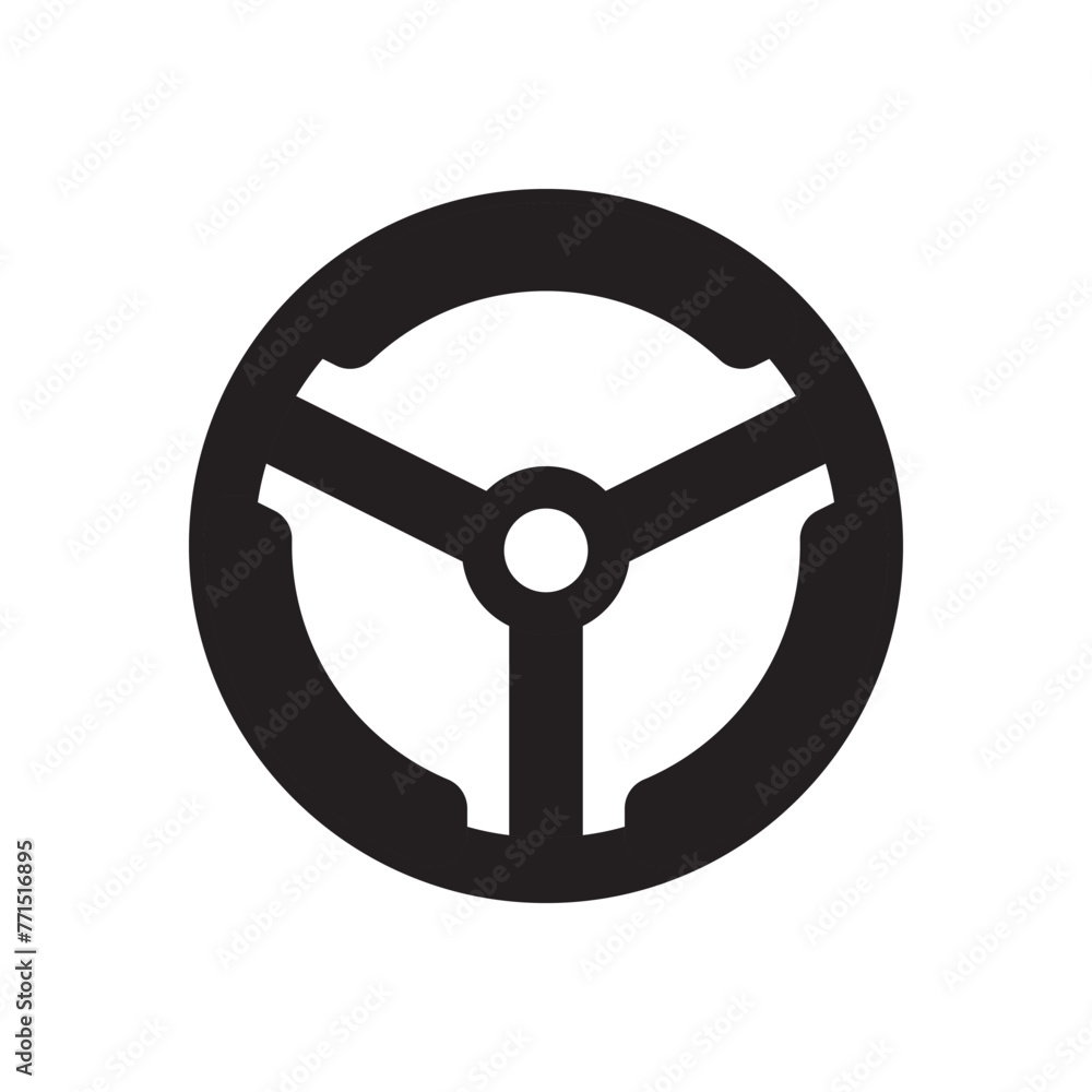 steering wheel icon steering wheel icon