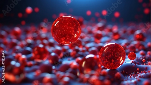 blood, cells, microscope, artery, human, biotechnology, science, health, care, concept, flowing, red, travel, body, blur, bokeh, background, microscopy, research, medical, biology, laboratory, analysi