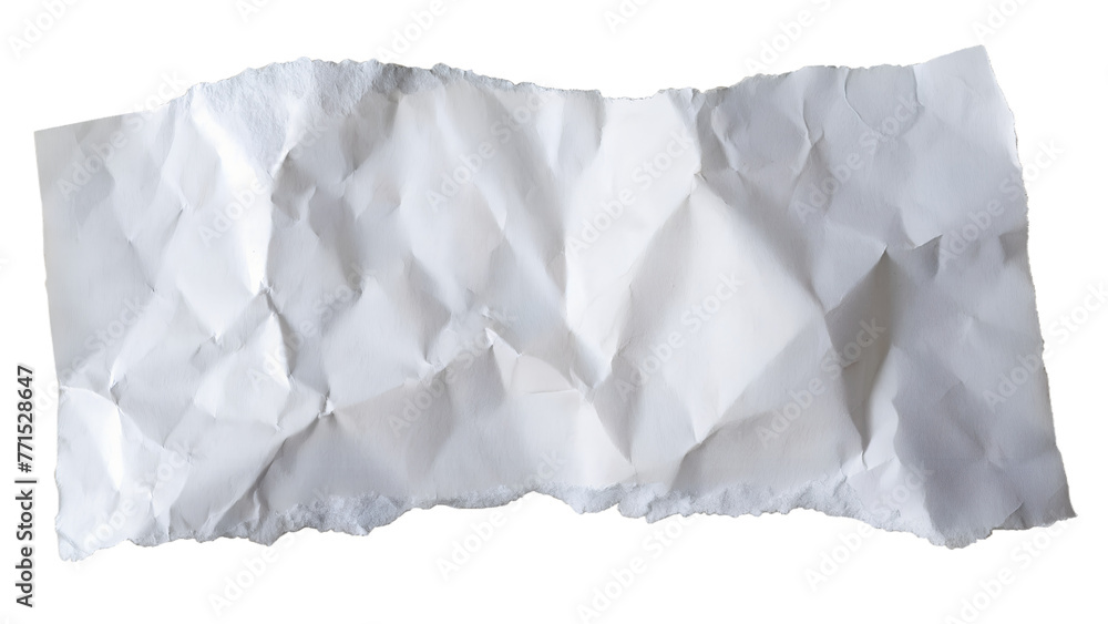 Close-up of a White Ripped Piece of Paper, isolated on white Background, PNG
Close-up of a White Ripped Piece of Paper, isolated on white Background, PNG