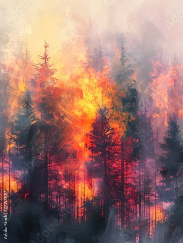 Futuristic Powered Forest Fire Prevention and Early Warning System