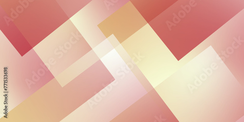 Minimalistic geometric red and yellow abstract background with seamless dynamic square. Abstract with modern and randomized geometric lines. Suit for corporate, business, wedding art. 