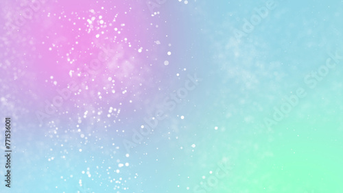 Particles bokeh abstract event game trailer titles cinematic openers pastel soft colorful concert background © xleviathanx