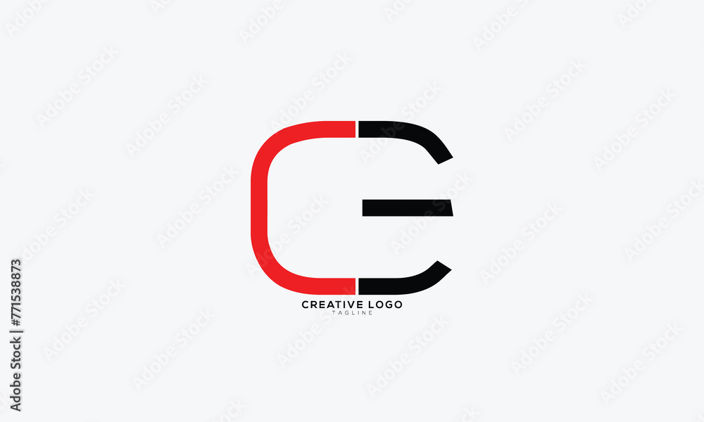 EC CE Abstract initial monogram letter alphabet logo design
EC CE Abstract initial monogram letter alphabet logo design