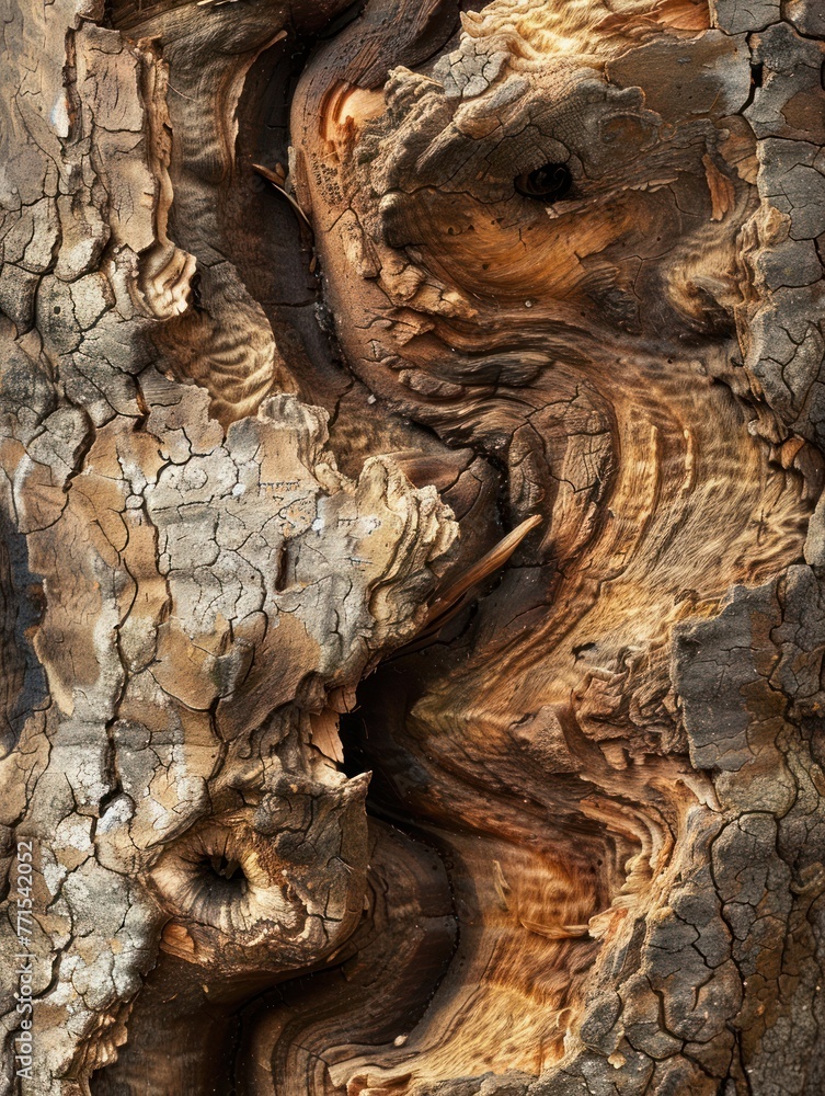 Obraz premium bark of a tree