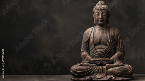 Buddha meditating