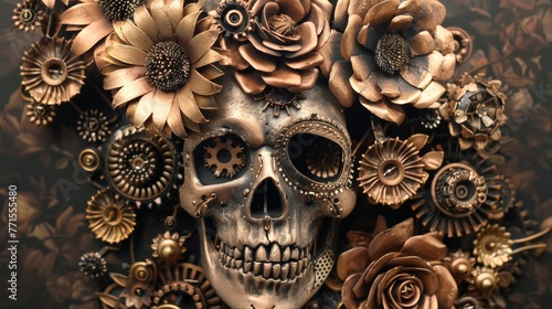 A captivating steampunk-sty...