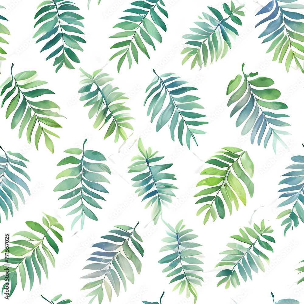 watercolor leaf pattern watercolor leaf pattern