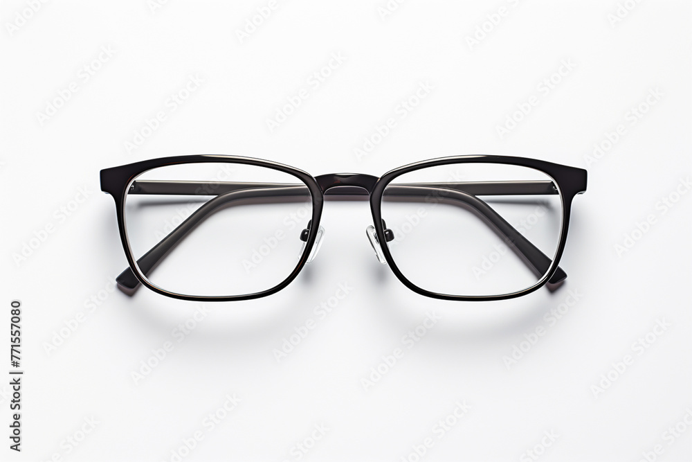 Eyeglasses isolated on white background for applying on a portrait. Eyeglasses isolated on white background for applying on a portrait.