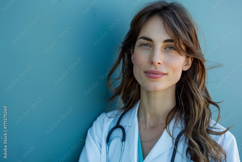 Confident Young Female Doctor Portrait Confident Young Female Doctor Portrait
