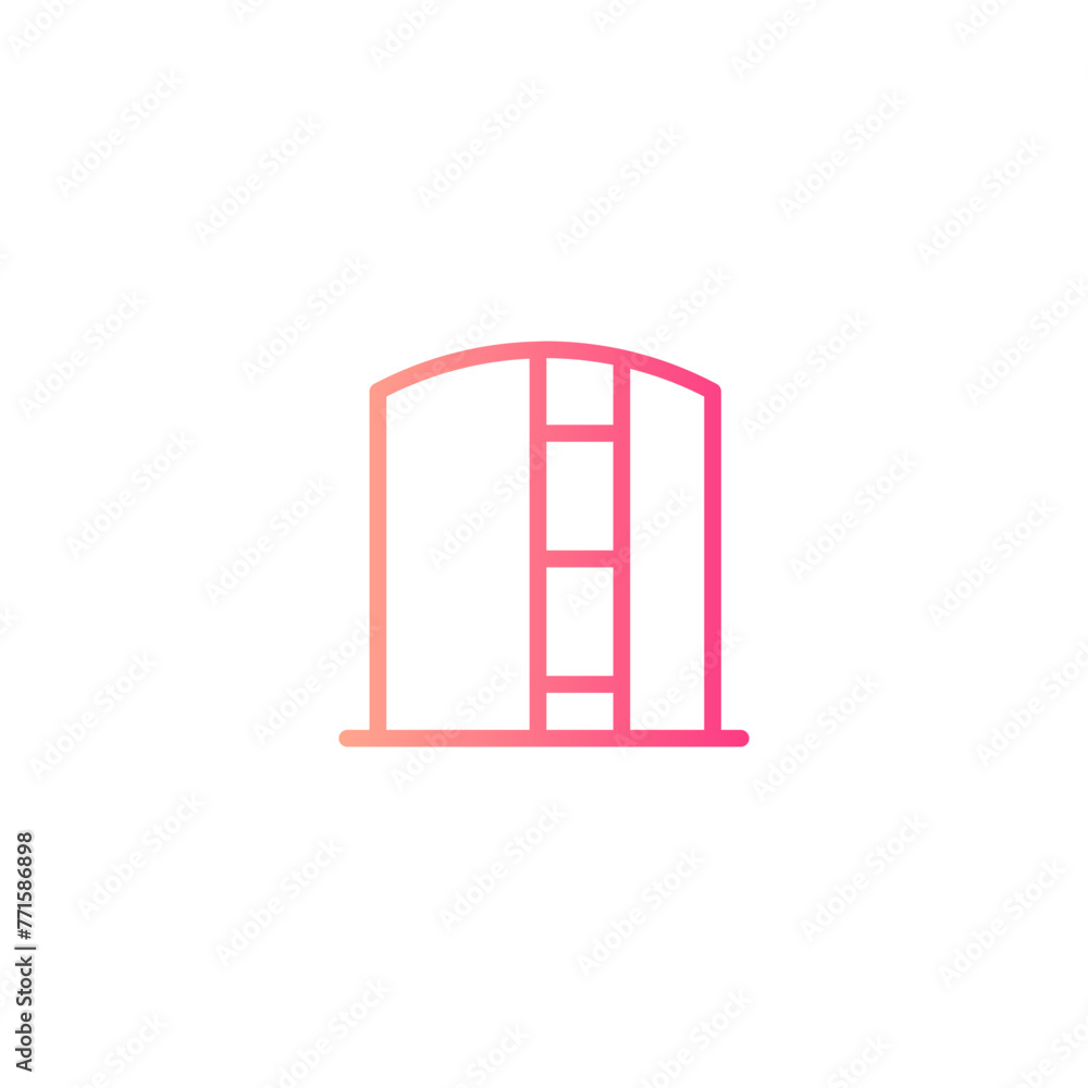 factory gradient icon