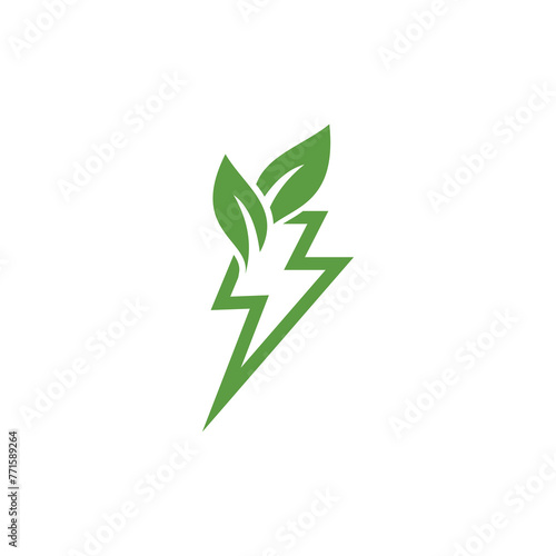 abstract logo design power nature