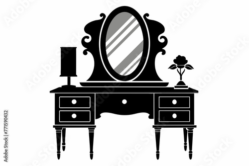 Attractive design of dressing table design.