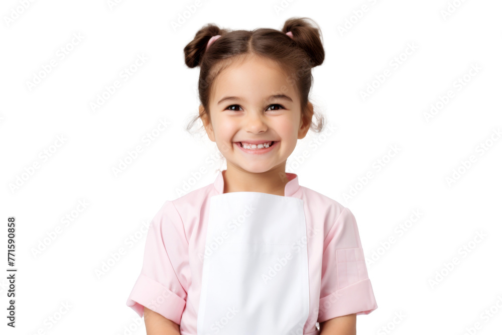 Studio portrait of cute little girl wearing student school uniform costume with smile and looking at camera isolated on transparent png background. Studio portrait of cute little girl wearing student school uniform costume with smile and looking at camera isolated on transparent png background.