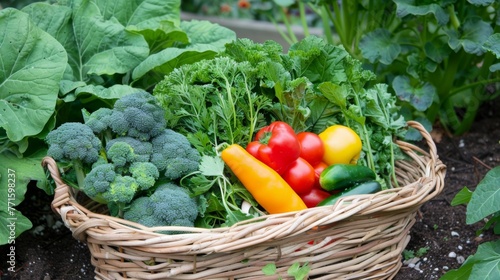 Diverse a Vegetable the Basket © Prostock-studio