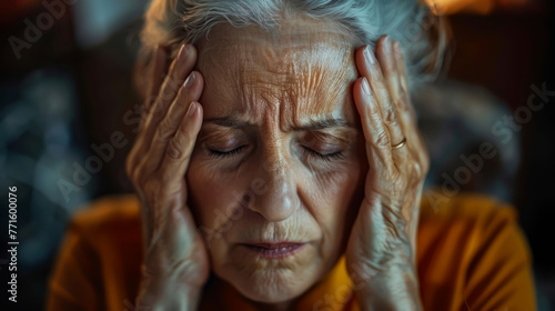 The elderly and migraine: pain management.  photo