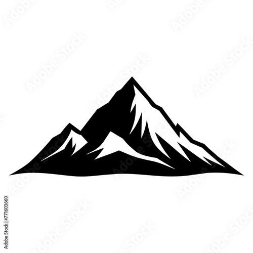 mountain iceberg icon