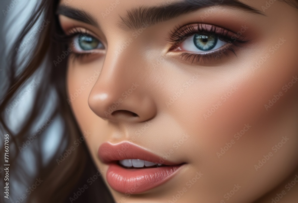 A Portrait Of Breathtakingly Gorgeous, Exotic, Beautiful Woman.
A Portrait Of Breathtakingly Gorgeous, Exotic, Beautiful Woman.