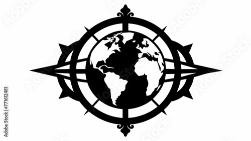 ancient-celestial-map-black-silhouette-icon-