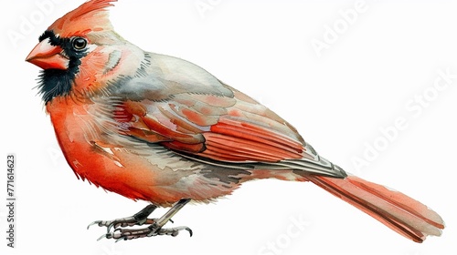 MJ Prompt  A bird clipart, watercolor illustration clipart, 1500s, isolated on white background ,photographic style photo